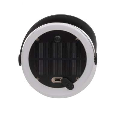 Logotrade promotional product image of: SolarGlow RCS recycled ABS USB-rechargeable outdoor light