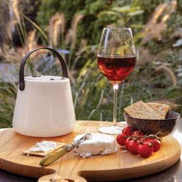 Logotrade promotional gifts photo of: SolarGlow RCS recycled ABS USB-rechargeable outdoor light