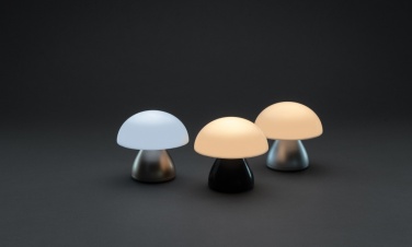 Logo trade promotional giveaway photo of: Luming RCS recycled plastic USB re-chargeable table lamp