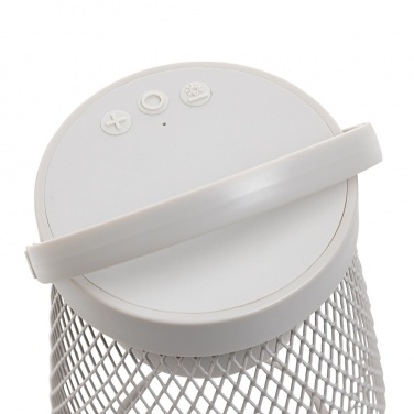 Logo trade promotional items image of: Aurora RCS recycled plastic USB re-chargeable table lamp