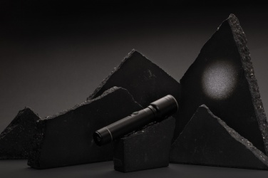 Logo trade corporate gifts picture of: RCS recycled aluminum USB-rechargeable heavy duty torch