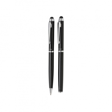 Logo trade advertising products picture of: Swiss Peak deluxe pen set
