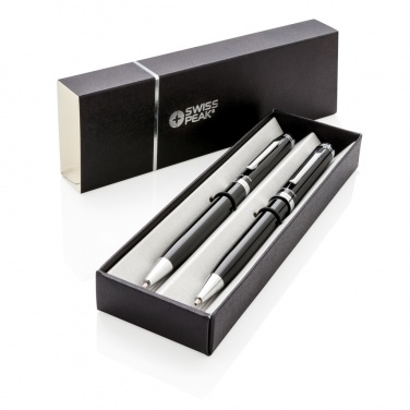 Logo trade promotional merchandise image of: Luzern pen set