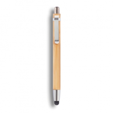 Logotrade promotional product image of: Bamboo stylus pen