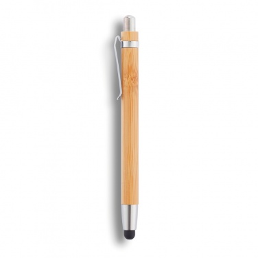 Logo trade advertising products image of: Bamboo stylus pen