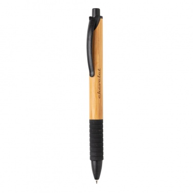Logo trade promotional products image of: Bamboo & wheat straw pen