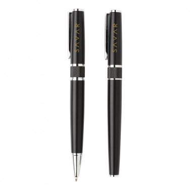 Logo trade promotional giveaway photo of: Swiss Peak deluxe pen set