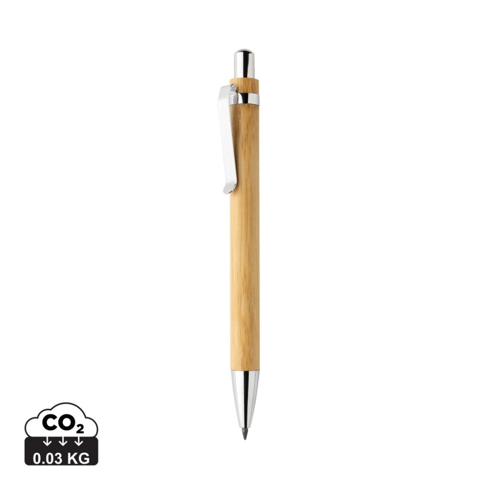 Logotrade promotional item image of: Pynn bamboo infinity pen