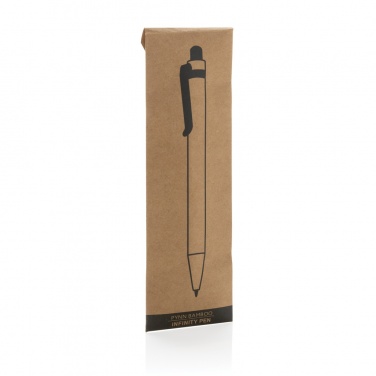 Logotrade promotional product picture of: Pynn bamboo infinity pen
