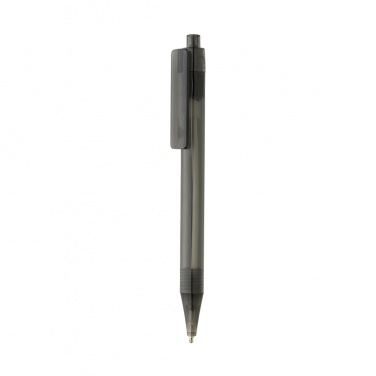 Logotrade promotional item image of: GRS RPET X8 transparent pen