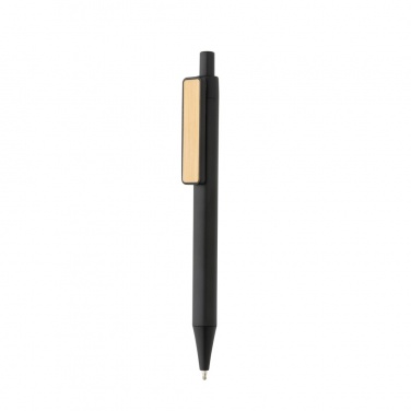 Logo trade promotional giveaways image of: GRS RABS pen with bamboo clip
