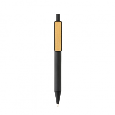 Logo trade corporate gifts picture of: GRS RABS pen with bamboo clip