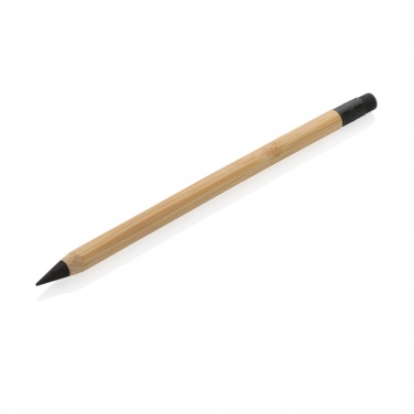 Logotrade promotional product picture of: Bamboo infinity pencil with eraser