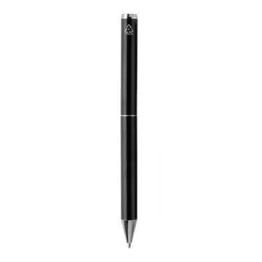 Logotrade promotional item image of: Swiss Peak Cedar RCS certified recycled aluminium pen