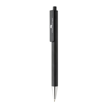 Logotrade promotional item picture of: Amisk RCS certified recycled aluminum pen