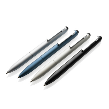 Logotrade promotional merchandise picture of: Kymi RCS certified recycled aluminium pen with stylus