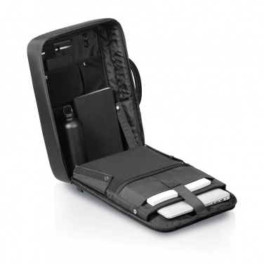 Logo trade promotional merchandise image of: Bobby Bizz 2.0 anti-theft backpack & briefcase
