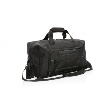 Logo trade promotional products picture of: Swiss Peak AWARE™ RPET Voyager weekend bag
