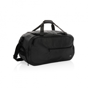 Logo trade advertising product photo of: Swiss Peak AWARE™ RPET sports duffel bag