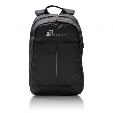 Logo trade promotional gifts picture of: Power USB laptop backpack