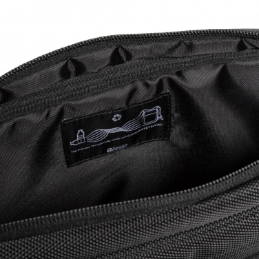 Logotrade business gift image of: Swiss Peak RPET Voyager RFID 15.6" laptop bag