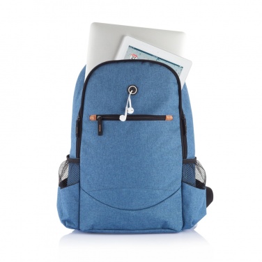 Logo trade advertising products image of: Fashion duo tone backpack