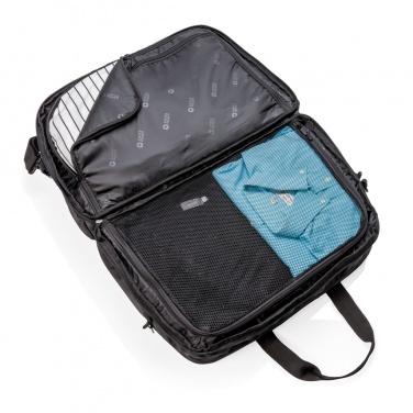 Logo trade promotional item photo of: Swiss Peak RFID duffle with suitcase opening