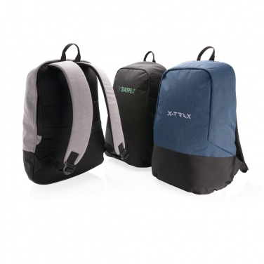 Logo trade promotional merchandise photo of: Standard RFID anti theft backpack PVC free