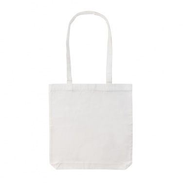 Logo trade business gift photo of: Impact AWARE™ recycled cotton tote 330 gsm