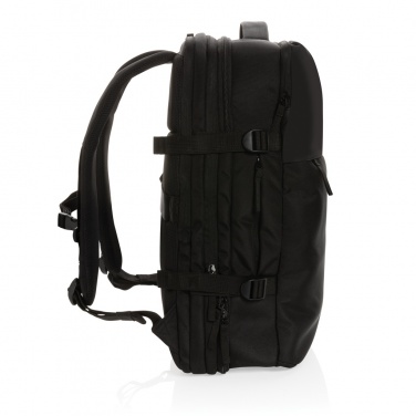 Logo trade promotional gift photo of: Swiss Peak AWARE™ RPET 15.6' expandable weekend backpack