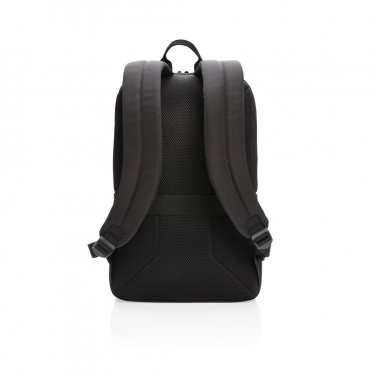 Logo trade promotional gift photo of: Swiss Peak AWARE™ RFID and USB A laptop backpack