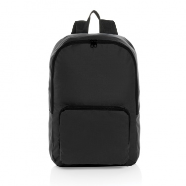 Logotrade promotional items photo of: Dillon AWARE™ RPET foldable classic backpack
