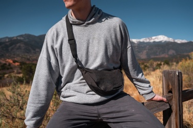 Logotrade corporate gift picture of: Crescent AWARE™ RPET half moon sling bag