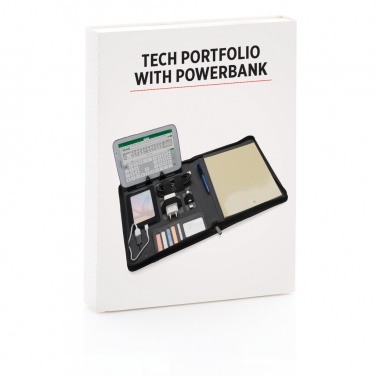 Logotrade promotional merchandise photo of: Tech portfolio with powerbank
