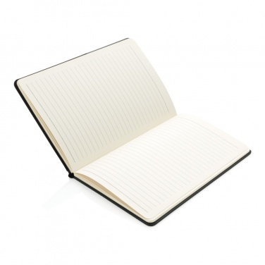 Logo trade promotional items image of: A5 Deluxe notebook with smart pockets