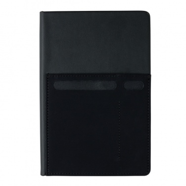 Logotrade promotional merchandise photo of: A5 Deluxe notebook with smart pockets