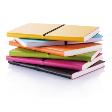 Logo trade business gift photo of: Deluxe softcover A5 notebook