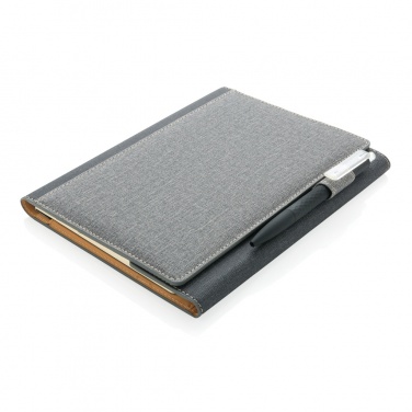 Logo trade promotional merchandise photo of: A5 Deluxe design notebook cover