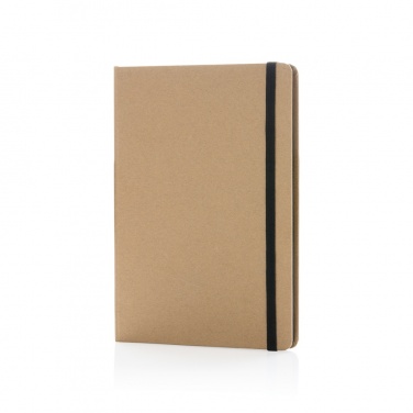 Logo trade corporate gifts image of: A5 kraft notebook