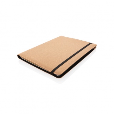 Logotrade promotional item image of: Deluxe cork portfolio A4 with pen
