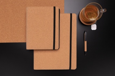 Logotrade promotional items photo of: Deluxe cork portfolio A4 with pen