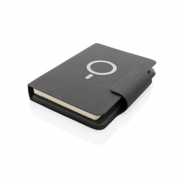 Logotrade corporate gift picture of: Artic Magnetic 10W wireless charging A5 notebook