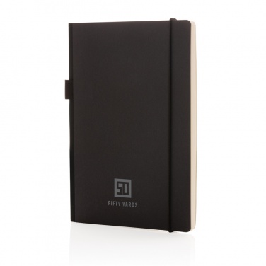 Logotrade corporate gifts photo of: A5 deluxe kraft hardcover notebook