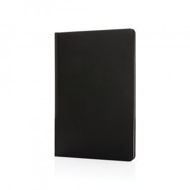 Logo trade corporate gifts picture of: A5 Impact stone paper hardcover notebook
