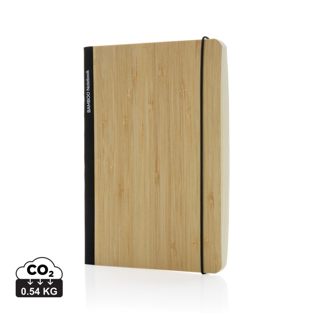 Logotrade promotional gift picture of: Scribe bamboo A5 Notebook