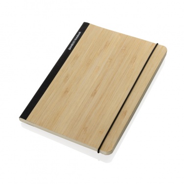 Logo trade business gifts image of: Scribe bamboo A5 Notebook