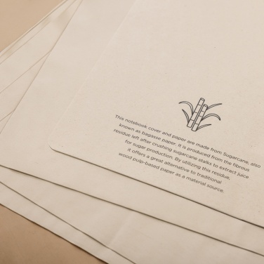 Logotrade promotional merchandise photo of: Stylo Sugarcane paper A5 Notebook