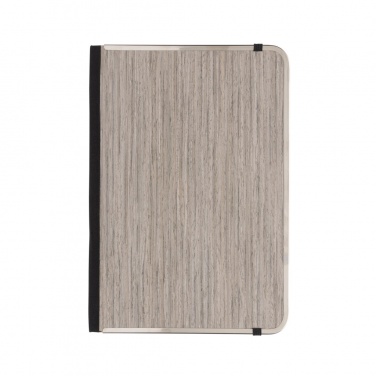 Logo trade corporate gifts picture of: Treeline A5 wooden cover deluxe notebook