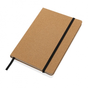 Logotrade promotional product picture of: Stoneleaf A5 cork and stonepaper notebook
