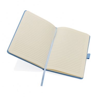 Logo trade advertising product photo of: Sam A5 RCS certified bonded leather classic notebook